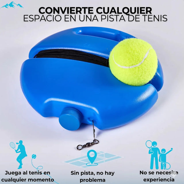 Nino jugando tenis