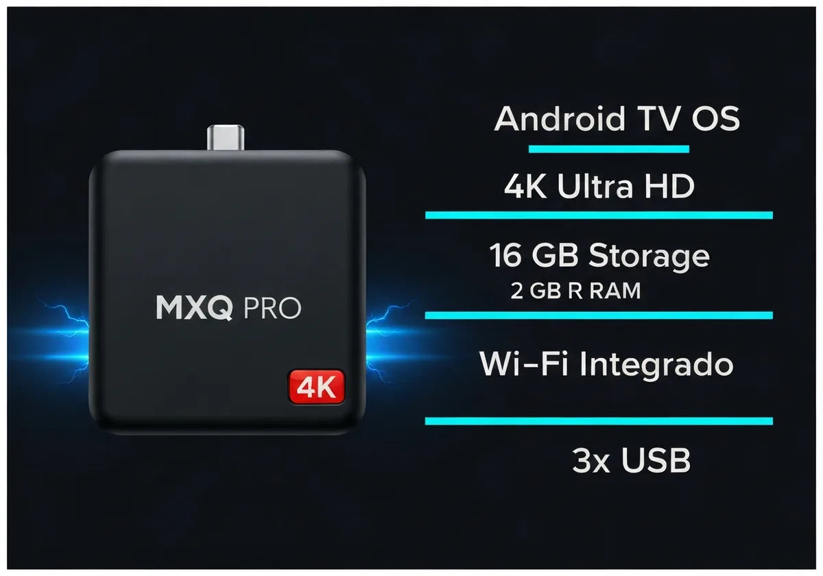 Especificaciones VisionBox 4K