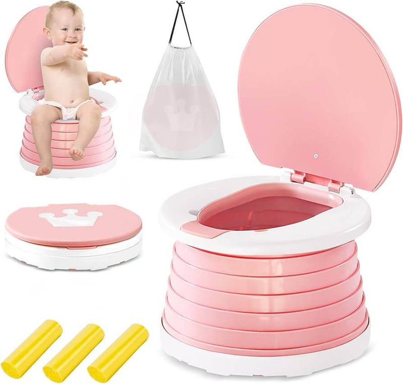 Vasenilla Portátil Plegable para Niños