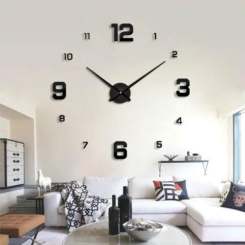 Reloj de Pared 3D Moderno