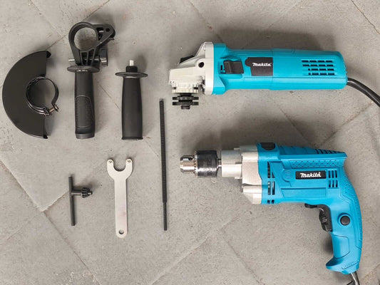 Combo Taladro y Pulidora MK 6018