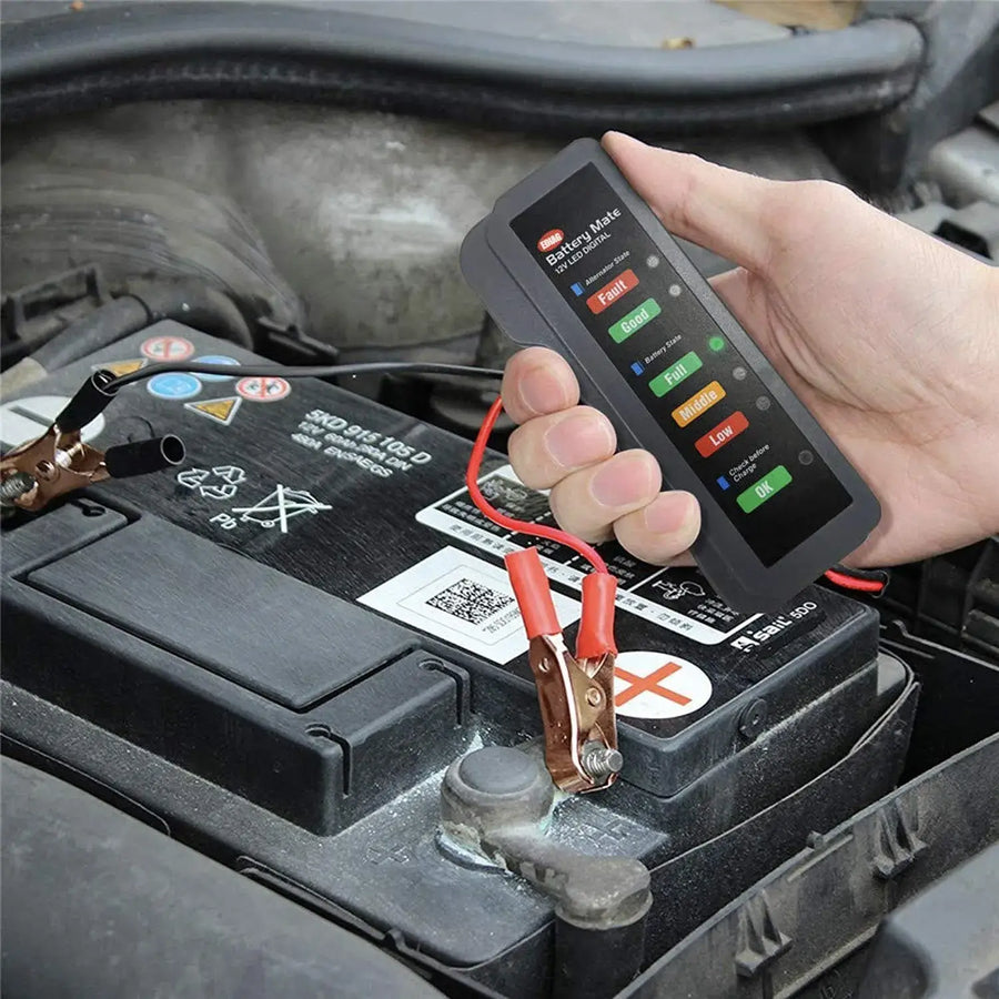 Probador De Batería Digital 12V