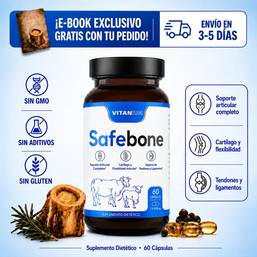 Safebone Vitanium 60 Cápsulas