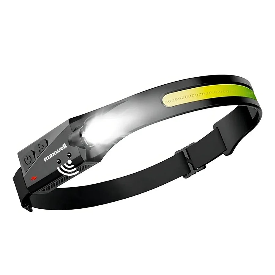 Linterna Frontal LED Recargable Maxwell