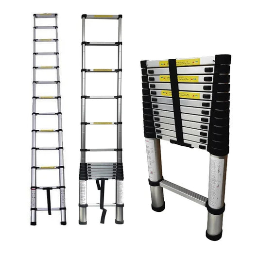Escalera Telescópica de Aluminio 2.9 Metros