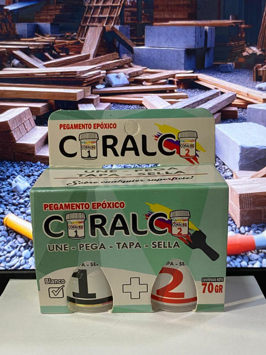 Pegamento Epóxico Coralco - caja