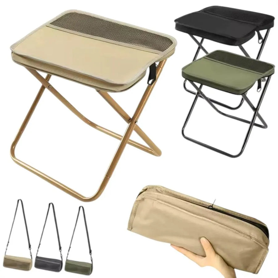 Silla Plegable 2 en 1 con Bolso Térmico
