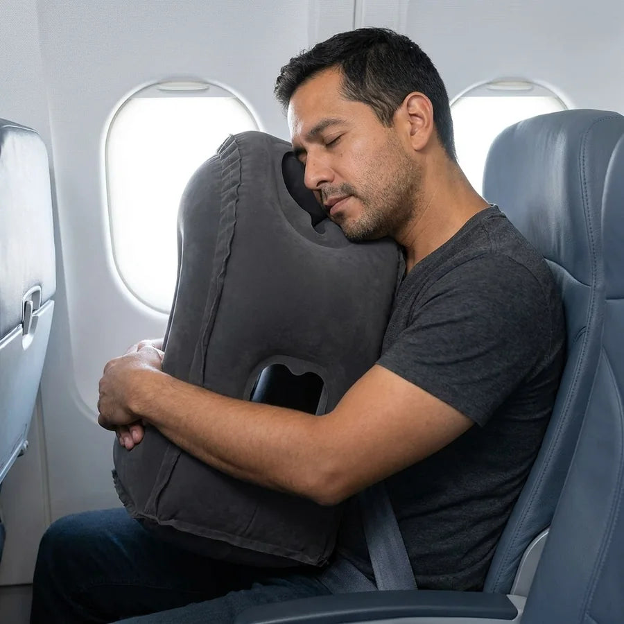 Almohada Inflable De Viaje