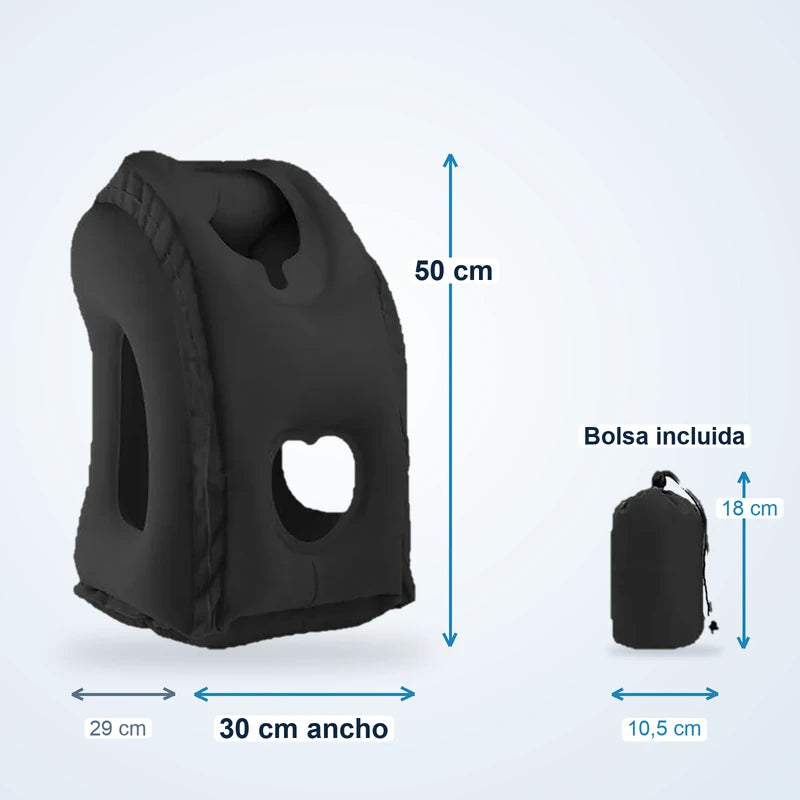 Almohada Inflable De Viaje
