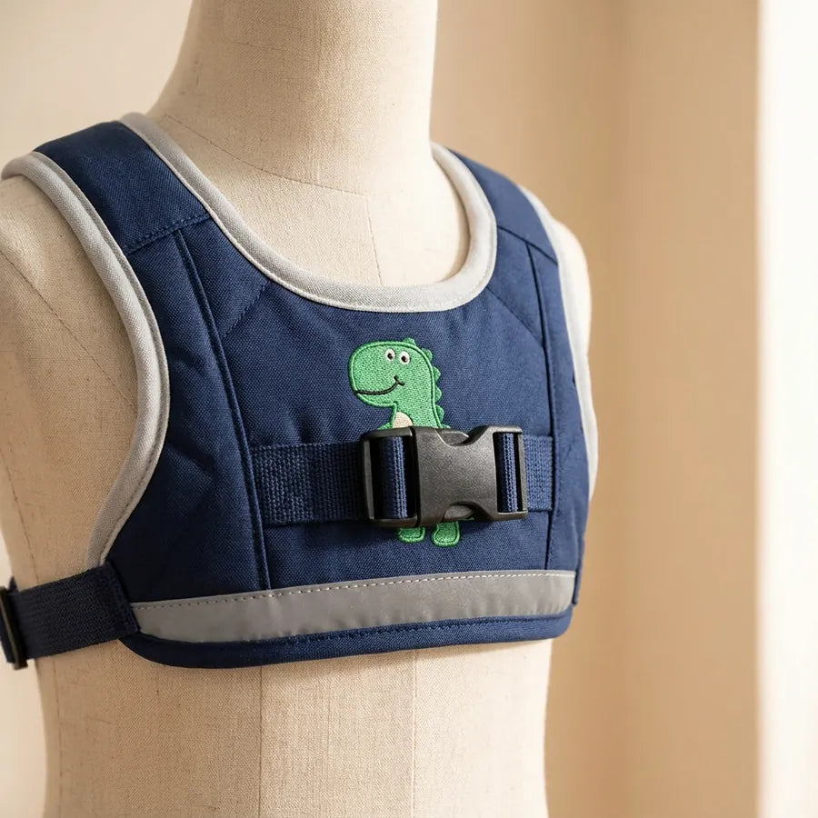 Cinturón de Seguridad Moto Ajustable para Niños