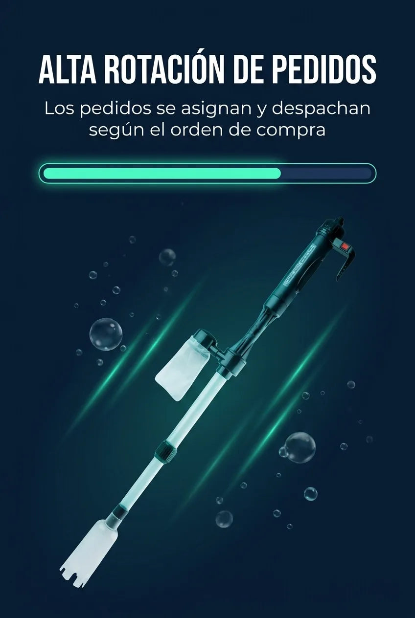 Alta rotaci&oacute;n de pedidos