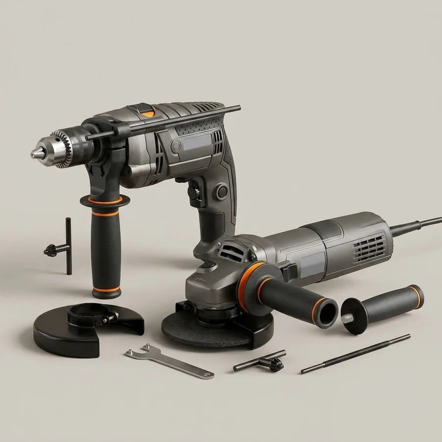 Combo Taladro y Pulidora MK 6018