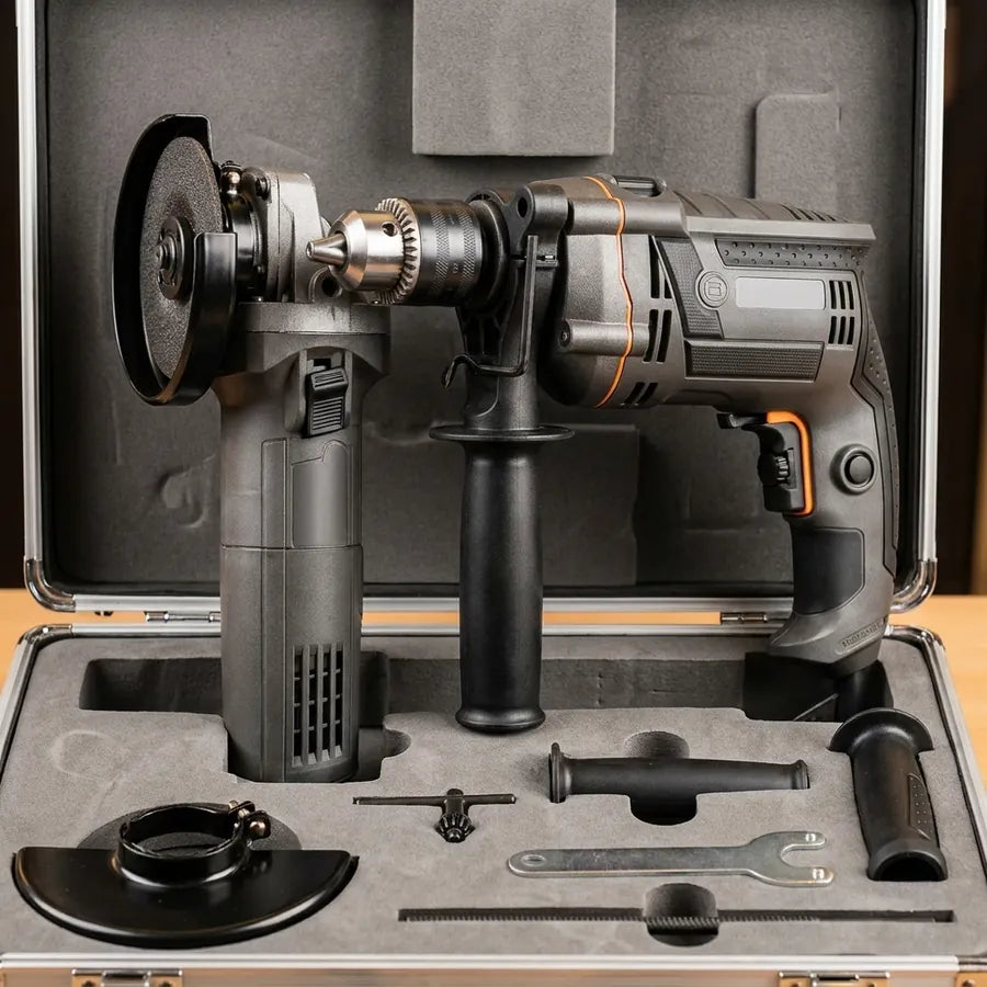 Combo Taladro y Pulidora MK 6018