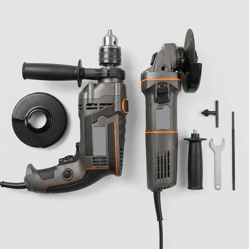 Combo Taladro y Pulidora MK 6018