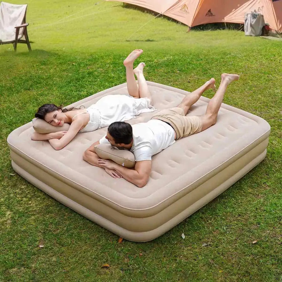 Colchón Inflable Doble con Bomba Incorporada H9040