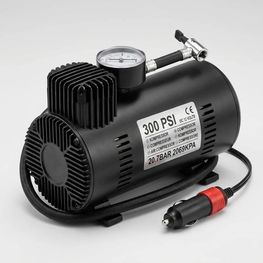 Compresor de Aire Portátil 12V para Carro