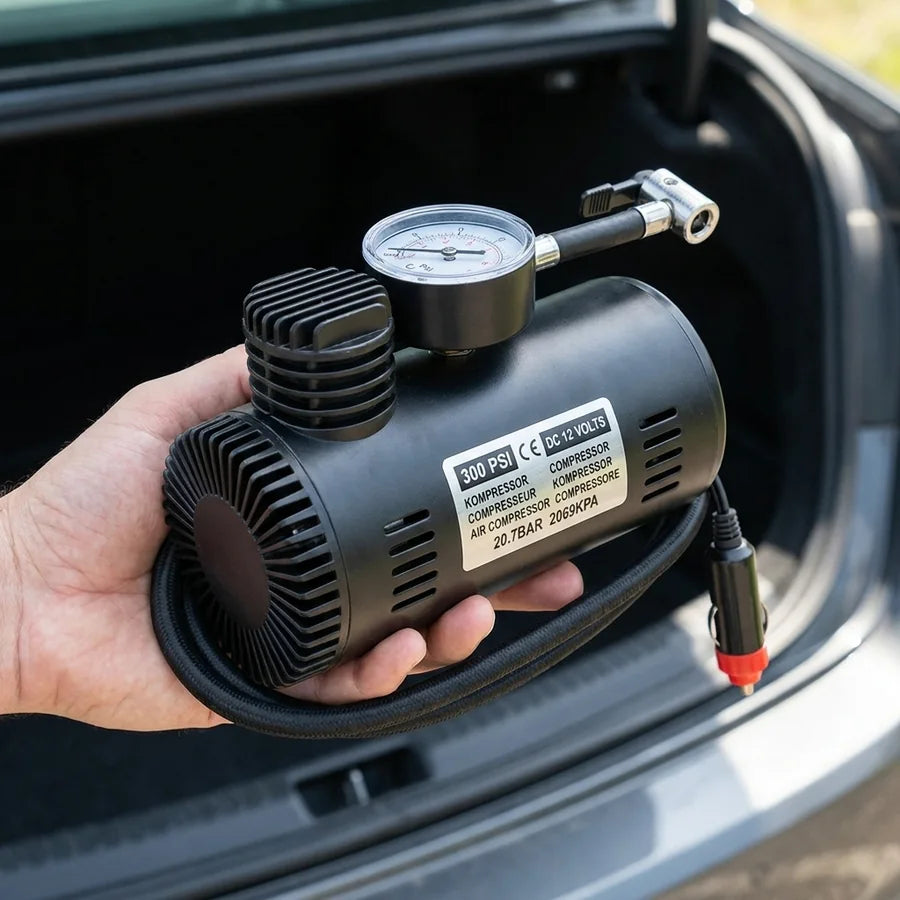 Compresor de Aire Portátil 12V para Carro