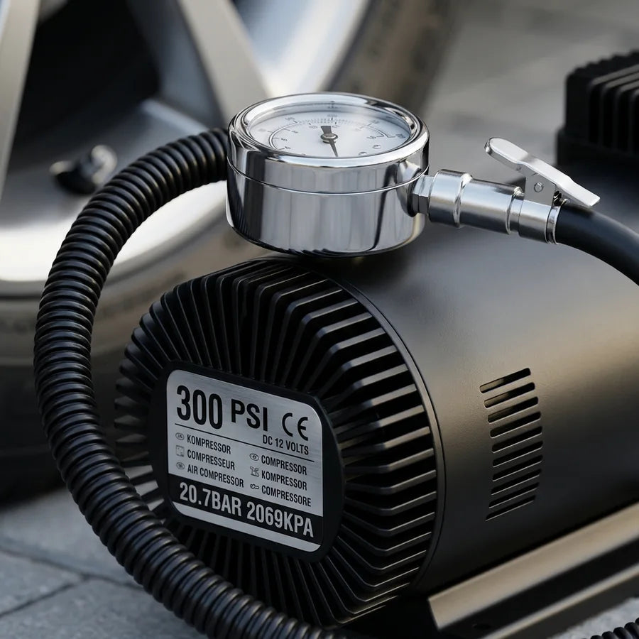 Compresor de Aire Portátil 12V para Carro