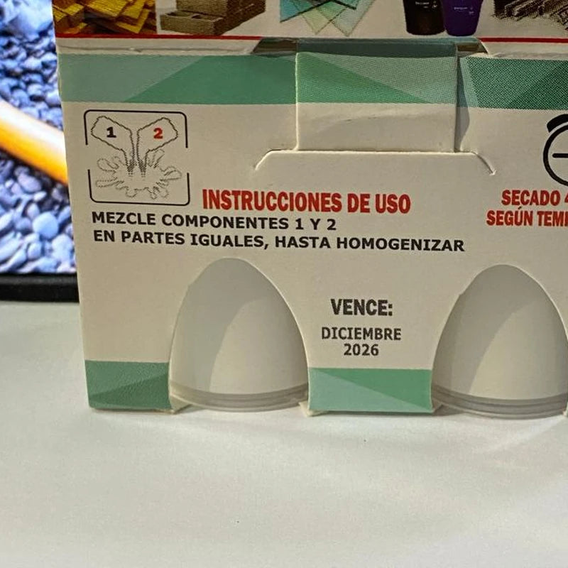 Dos componentes que se activan al mezclarse