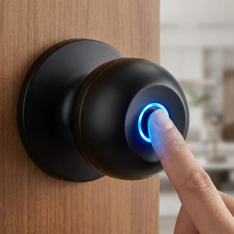Chapa de Seguridad Inteligente con Huella Digital