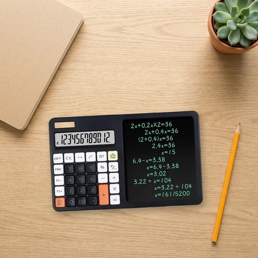 Calculadora Con Tablero Digital Borrable