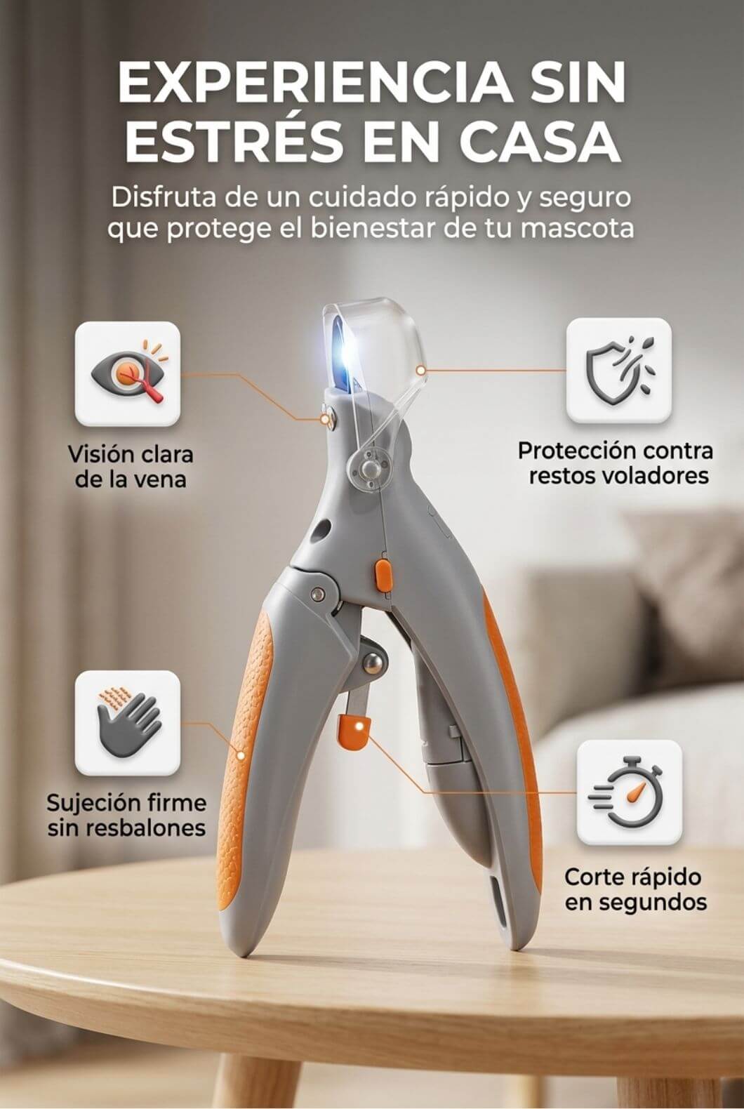 Cortaúñas LED para mascotas — imagen 2