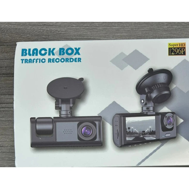 Cámara Para Carro 3 En 1 Black Box