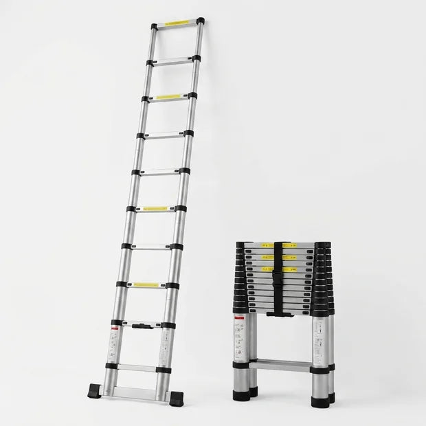 1x Escalera telescópica completa