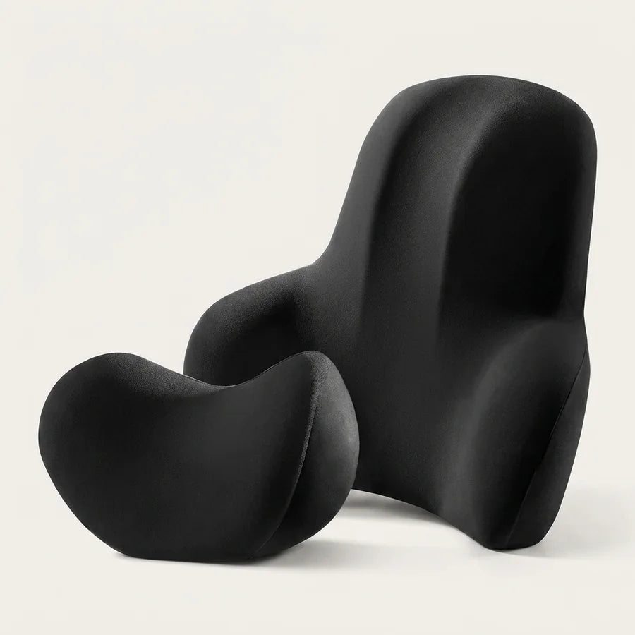 Kit Almohada Para Cuello + Soporte Lumbar