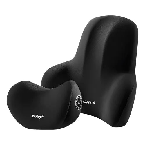 Kit Almohada Para Cuello + Soporte Lumbar