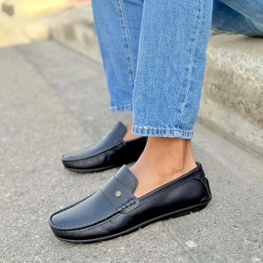 Mocasín en Cuero Genuino