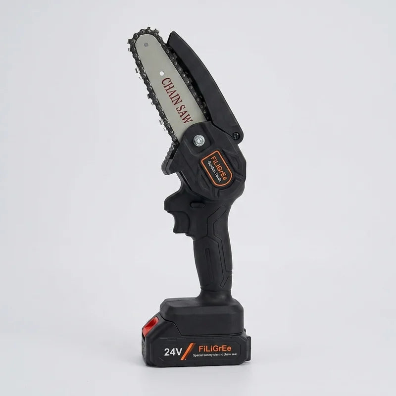 Mini Motosierra Portátil Recargable 24V