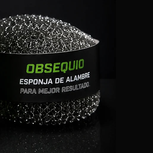 Quitaóxido Addio Sporco 500ml + Esponja de Alambre