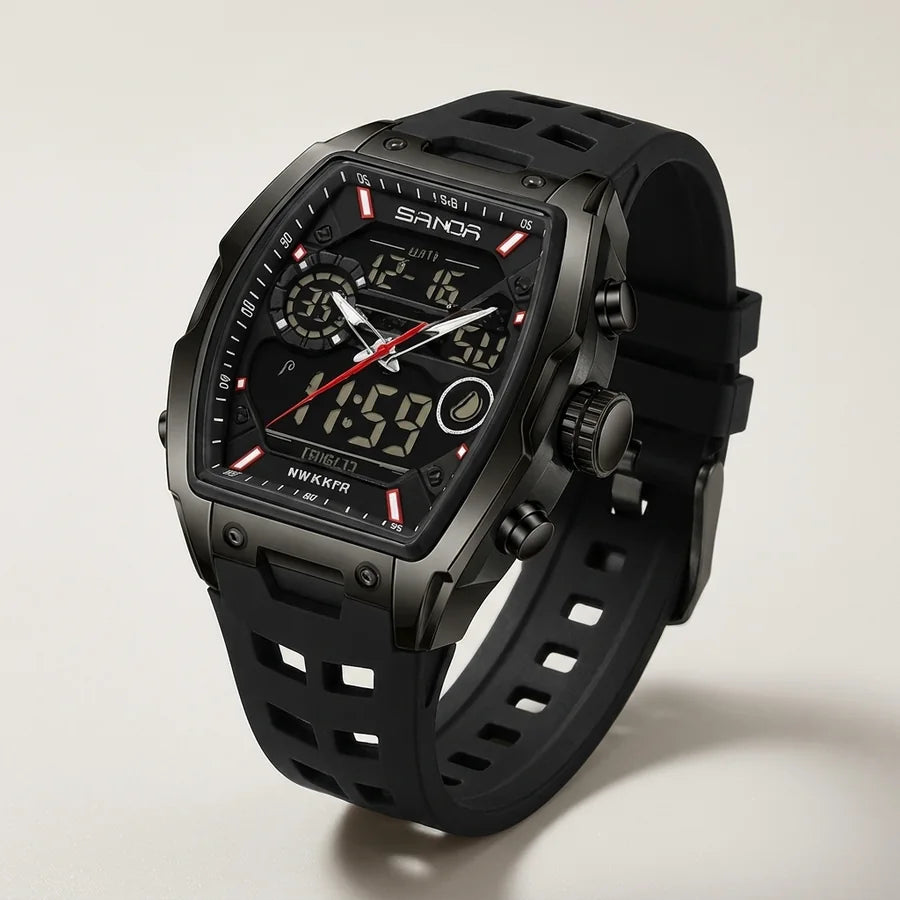Reloj Sanda 6235 Silicona