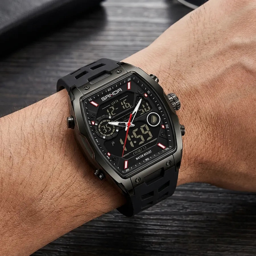 Reloj Sanda 6235 Silicona