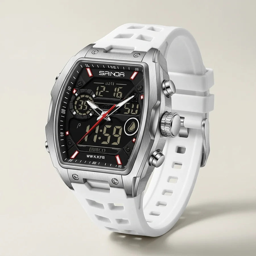 Reloj Sanda 6235 Silicona