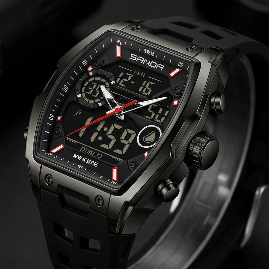 Reloj Sanda 6235 Silicona