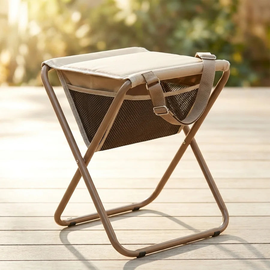 Silla Plegable 2 en 1 con Bolso Térmico