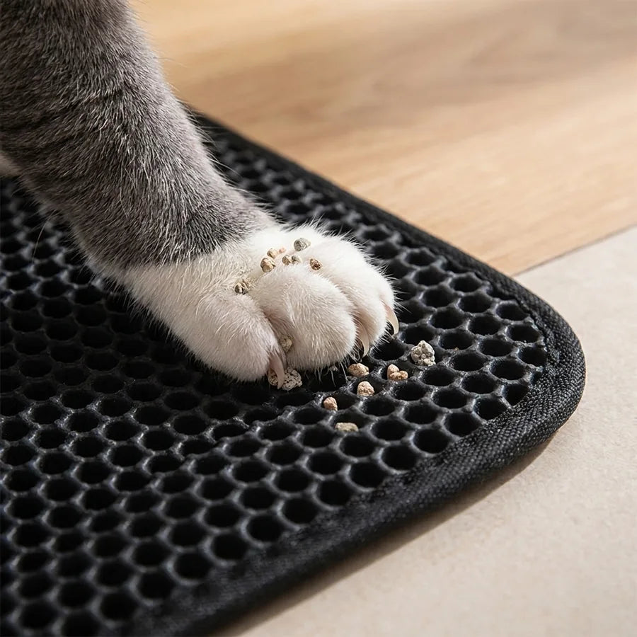 Tapete Alfombra Para Arenero De Gatos