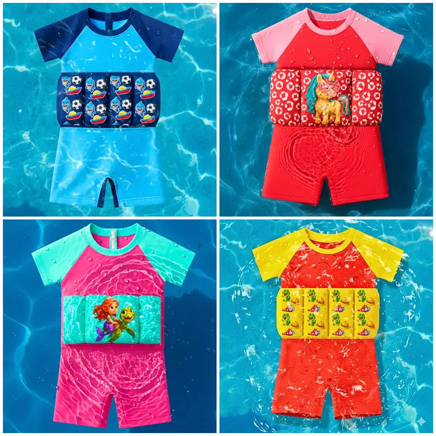 Traje de Baño Flotante para Niños
