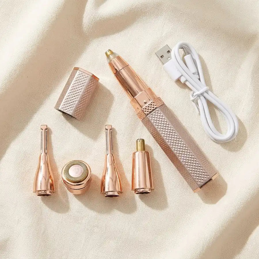 Trimmer Facial 4 en 1 para Dama
